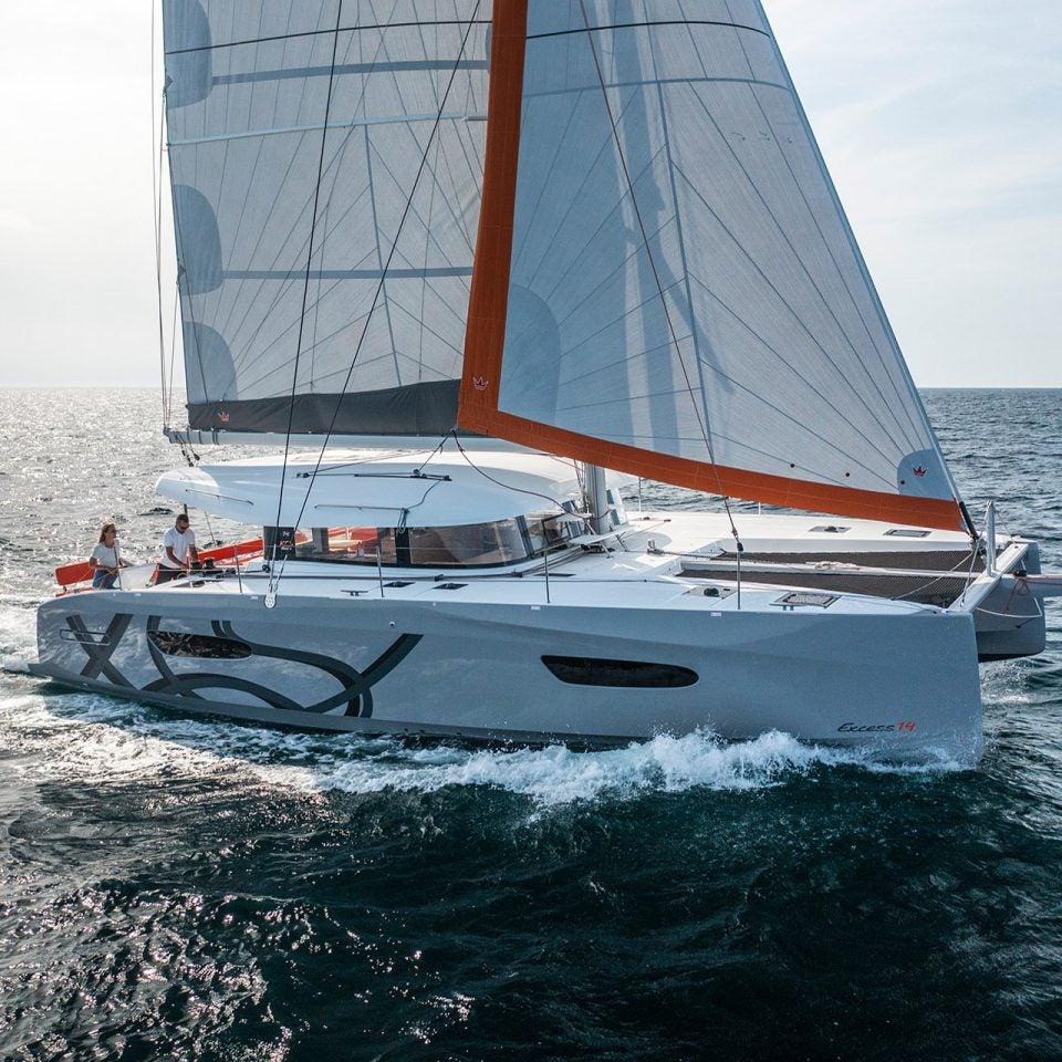 Modèle de voilier catamaran Excess à vendre