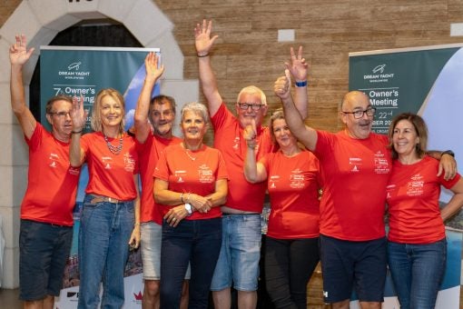 Group of Dream Yacht owners at the Owner Days event