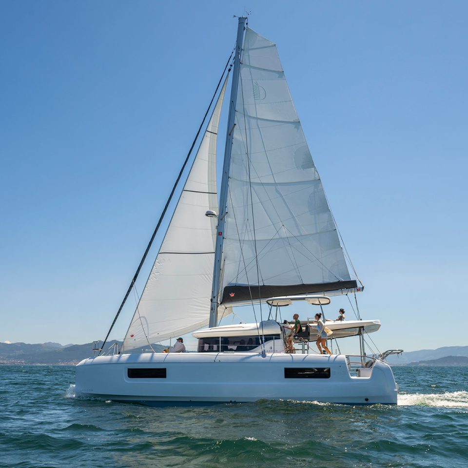 Lagoon 43 luxury catamaran