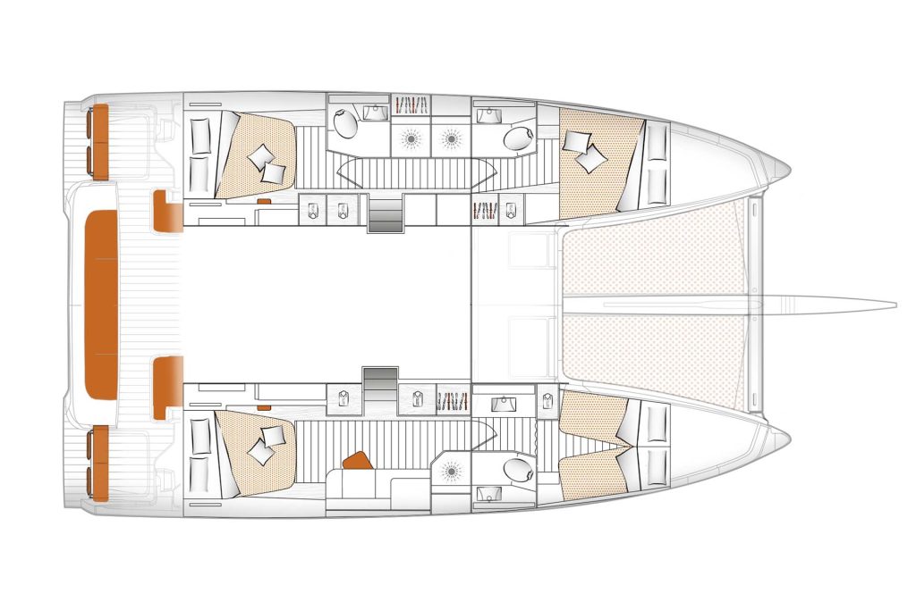 Excess 14 3 cabin layout