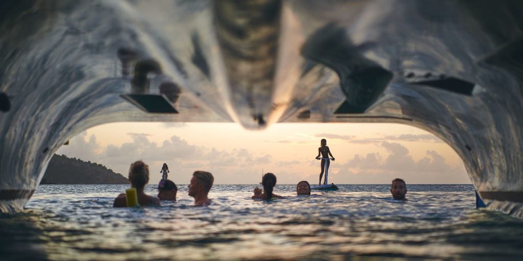 Under the hull