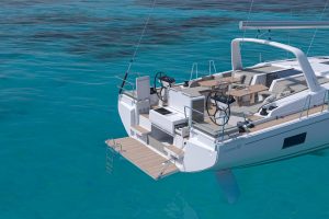 OCEANIS 52 Exterior aft and swim platform