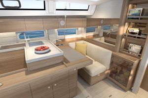 OCEANIS 52 interior saloon
