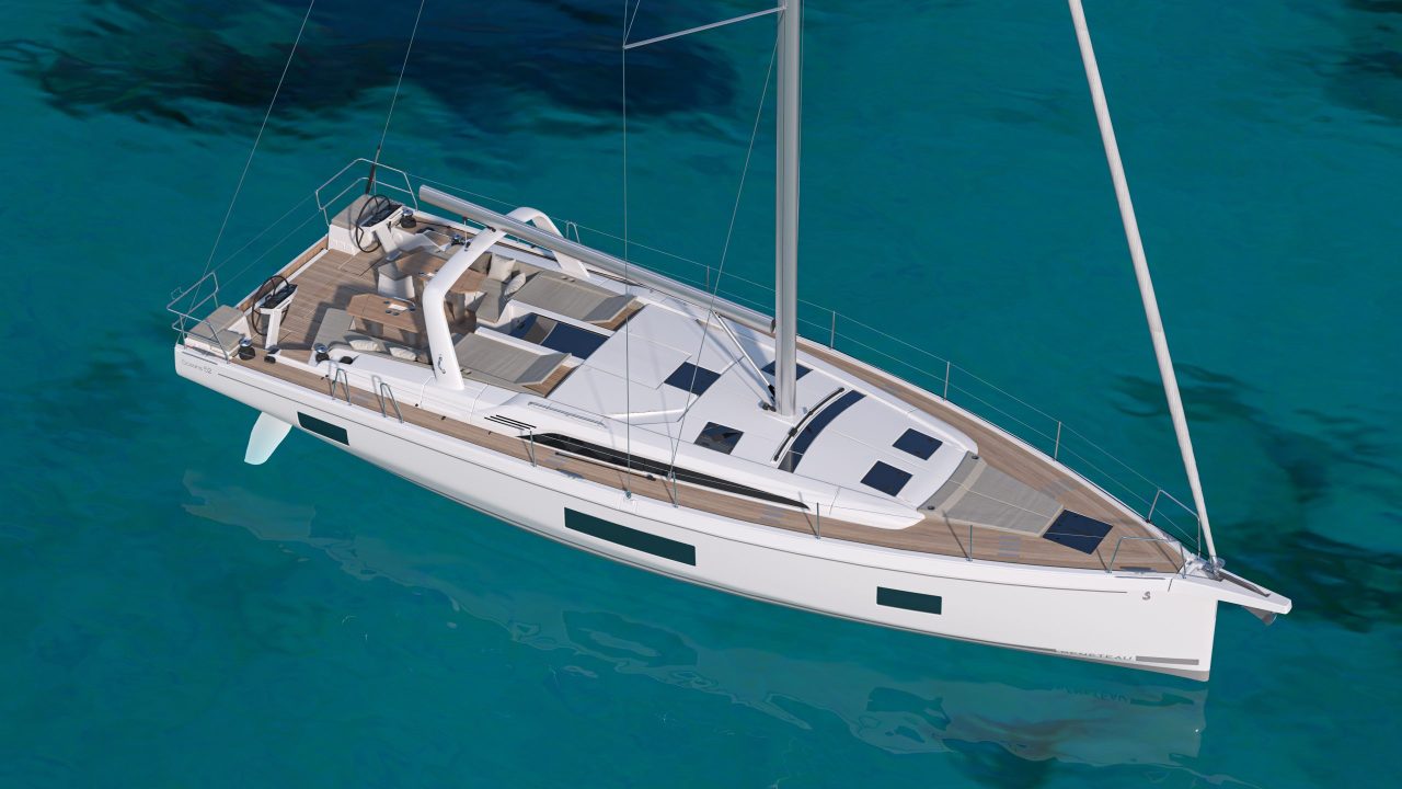 OCEANIS 52 Exterior Ariel view