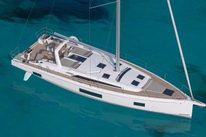 OCEANIS 52 Exterior Ariel view