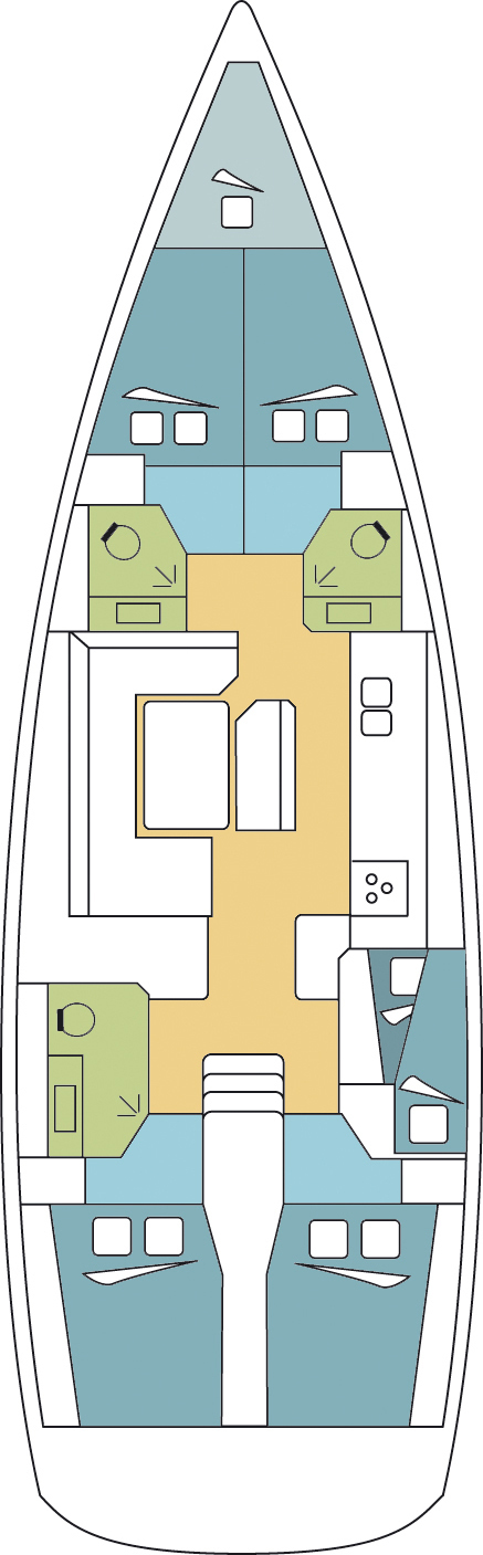2015 Sun Odyssey 509 — Pomone