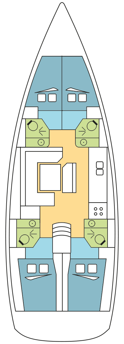 2017 Sun Odyssey 479 — Verdi