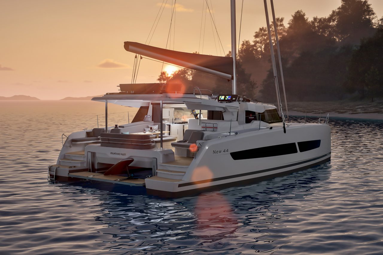 Fountaine Pajot New 44 Exterior