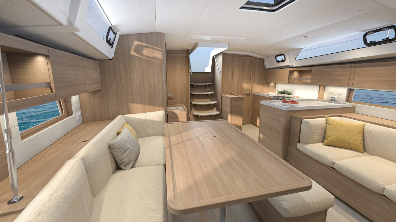 Oceanis 47 saloon
