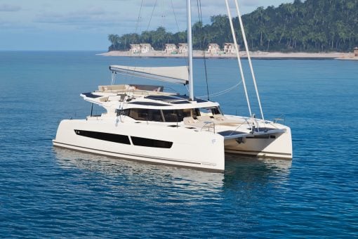 Fountaine Pajot 48 sailing catamaran