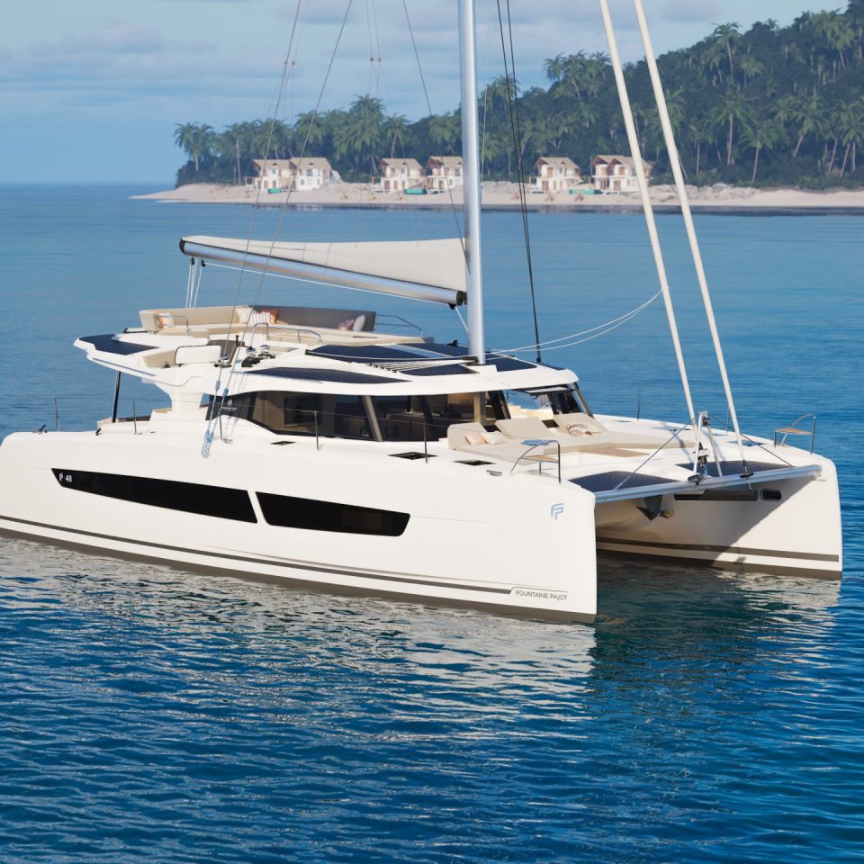 Fountaine Pajot 48 sailing catamaran