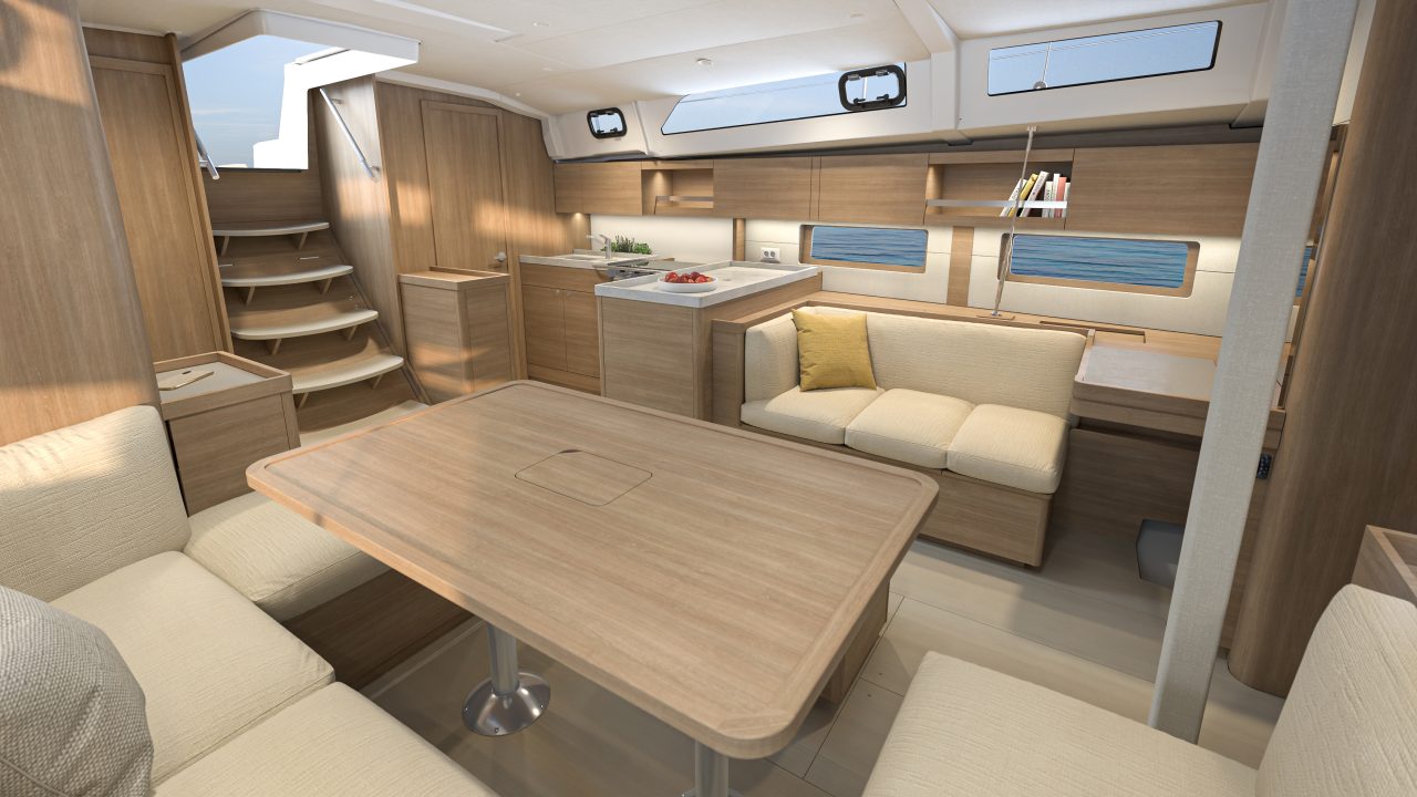 Oceanis 47 saloon