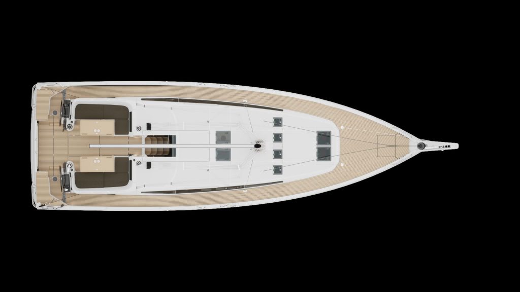 Sun Odyssey 455 deck layout