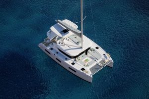Lagoon 47 Ariel View