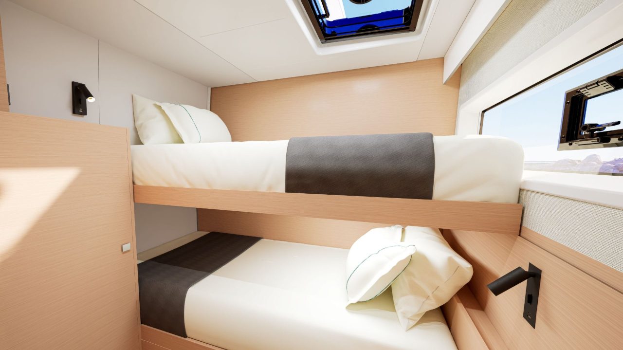 Lagoon 47 twin cabin