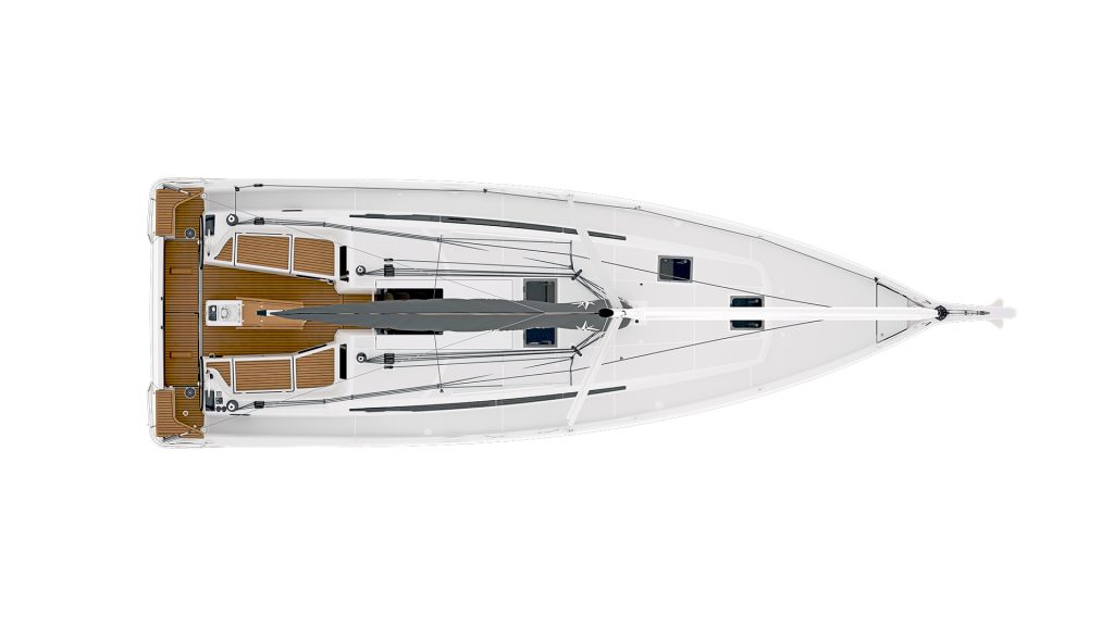 Sun Odyssey 415 deck layout