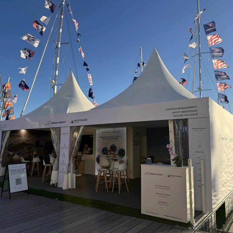 Dream Yacht Navigare Yachting Stand at La Rochelle 2026