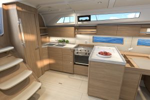 OCEANIS 42 galley