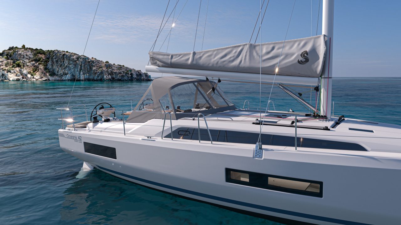 OCEANIS 42 Deck