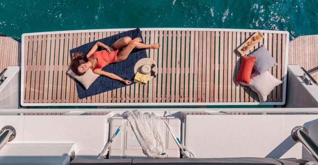 Fountaine Pajot Sailing Catamaran Swim Deck